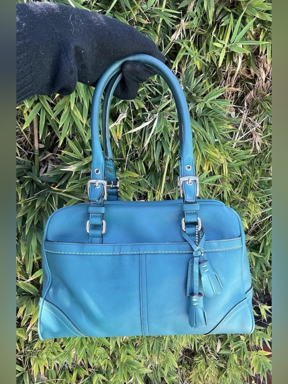Coach, Teal, Hampton, Y2K, 8A69